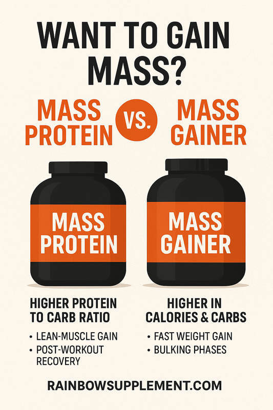 Want to Gain Mass? Mass Protein vs. Mass Gainer â Whatâs Better?