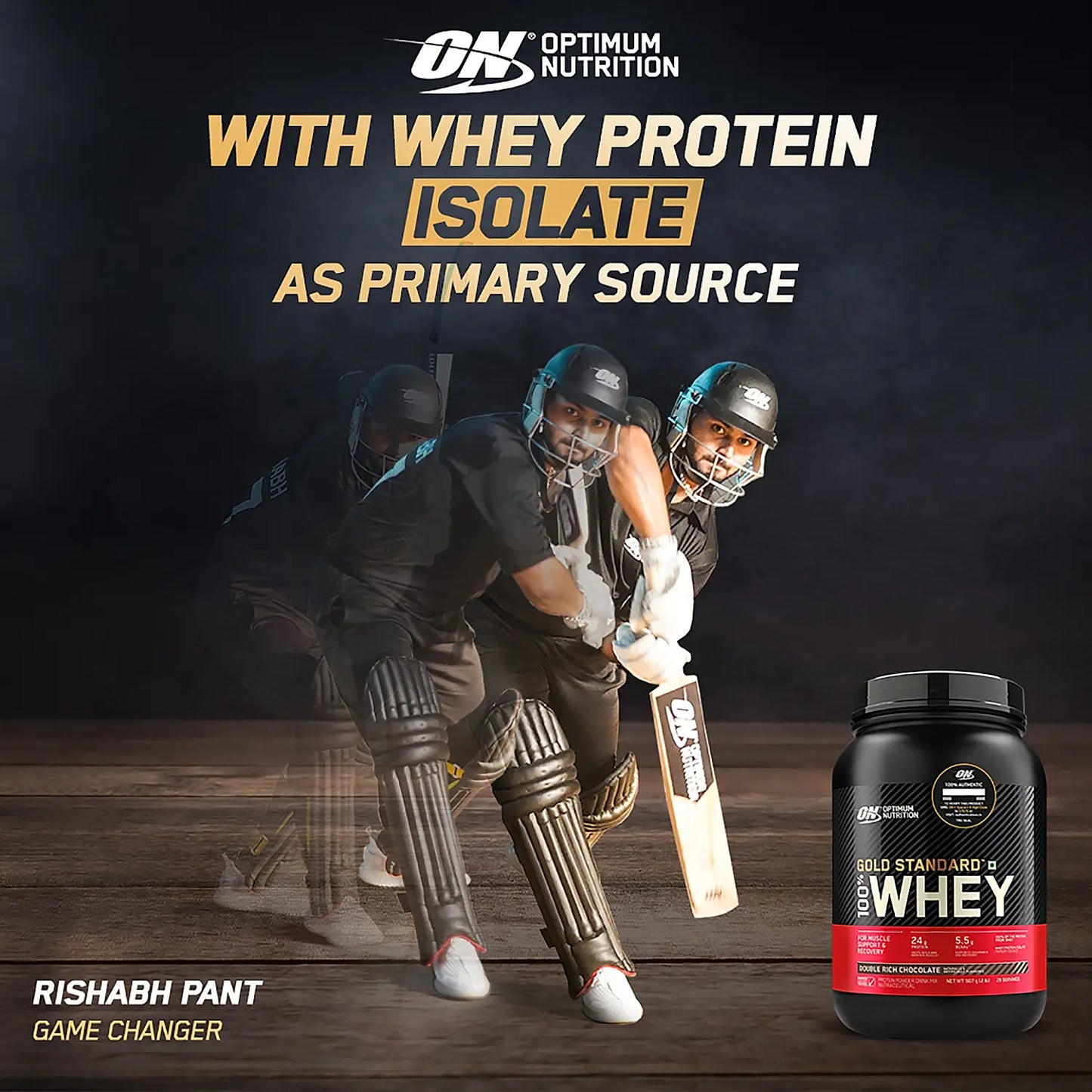Optimum Nutrition (ON) Gold Standard 100 Whey