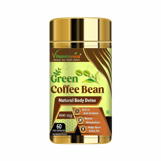 Vitaminnica Green Coffee Bean - Boosts Metabolism and Weight Loss