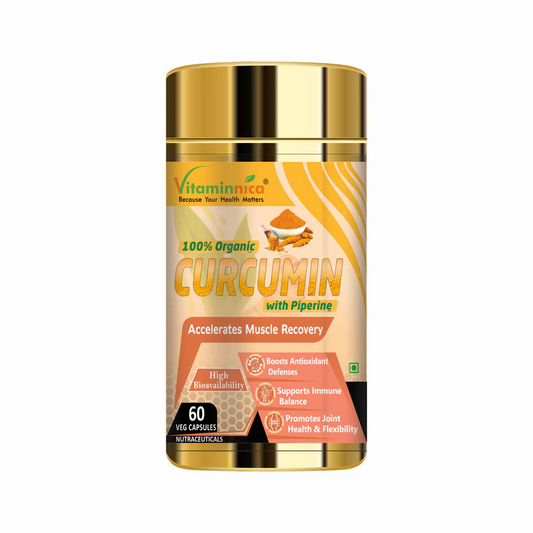 Vitaminnica Curcumin with Piperine - Better Immunity, Skin and Joint Health