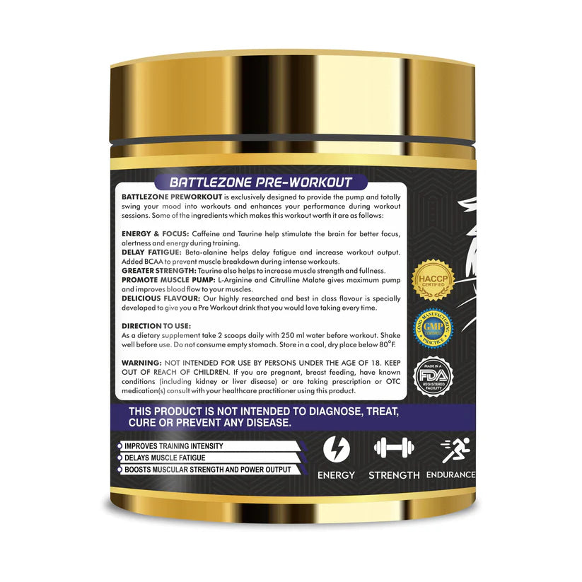 Vitaminnica Battle Zone Pre Workout