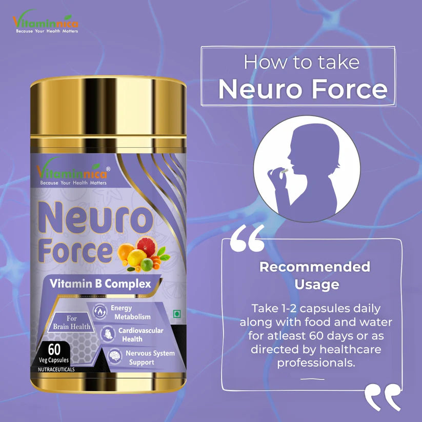 Vitaminnica Neuro Force Natural Brain Booster