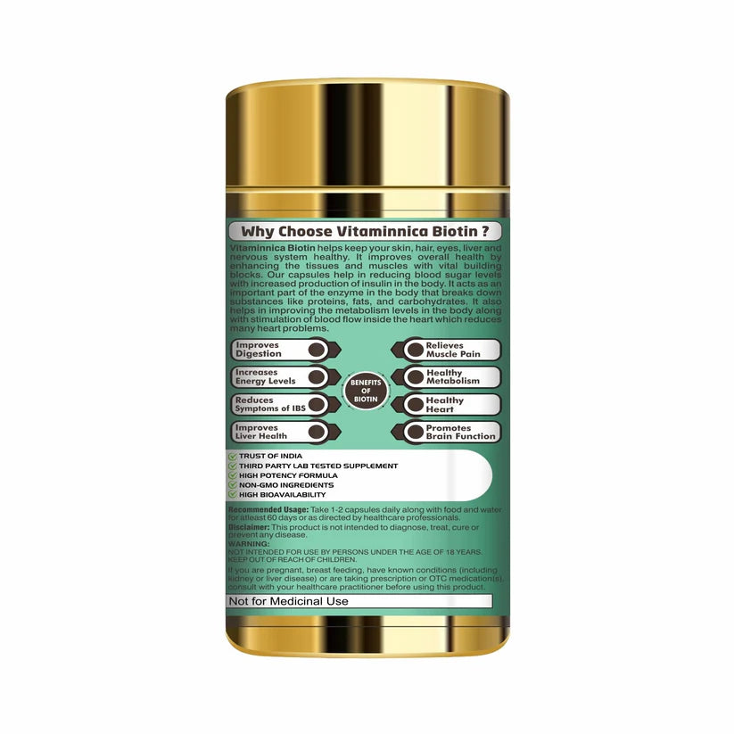 Vitaminnica Biotin - Better Hair, Skin and Nails