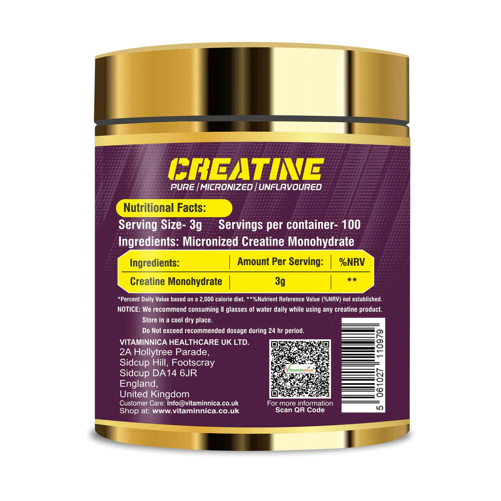 Vitaminnica 100% Pure Creatine Monohydrate