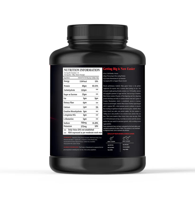 Muscle Performance Anabolic Mass Gainer