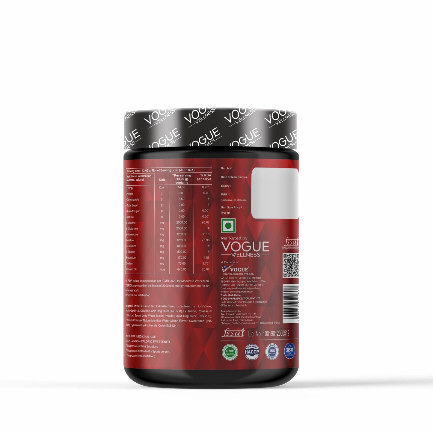 Vogue BCAA