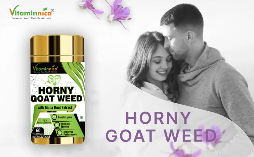 Horny Goat Weed with Maca Root Extract Supports Strength, Stamina & Performance
