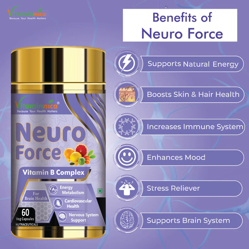 Vitaminnica Neuro Force Natural Brain Booster