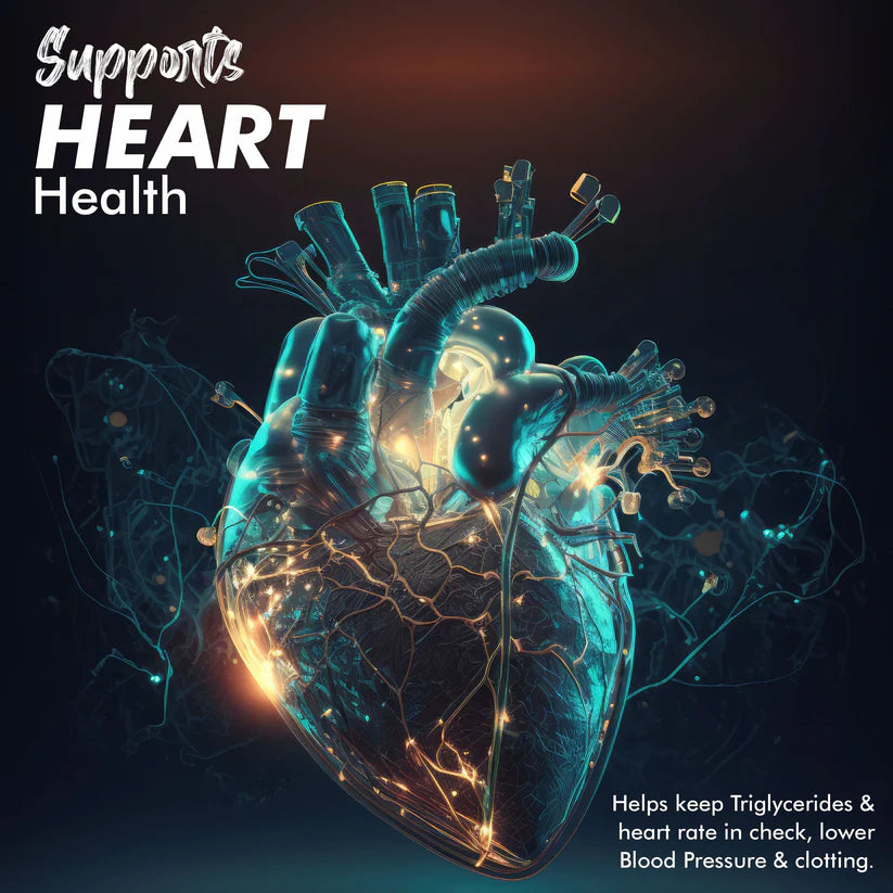Vitaminnica Omega 3 - Better Heart. Skin, Eye Health & Improves Sleep Cycle