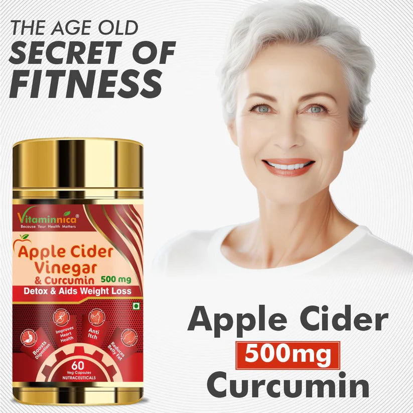 Vitaminnica Apple Cider Vinegar- Healthy Gut, Bloating and Improves Digestion