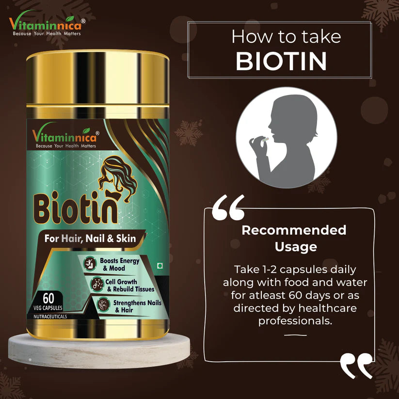 Vitaminnica Biotin - Better Hair, Skin and Nails