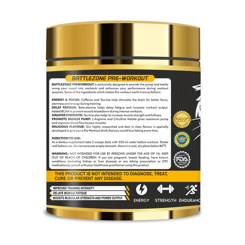 Vitaminnica Battle Zone Pre Workout