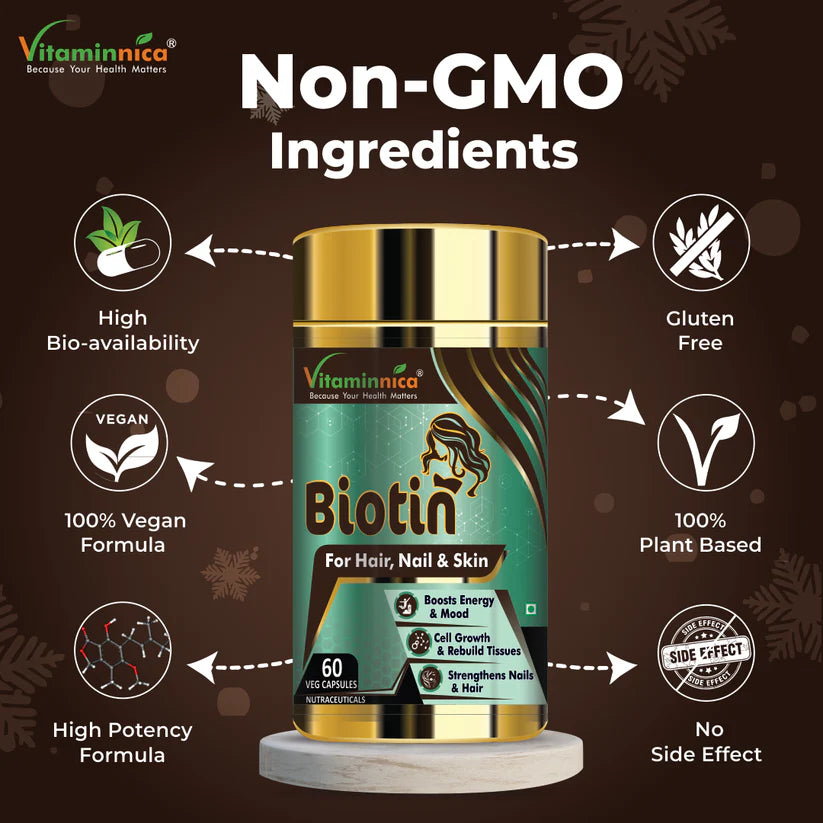 Vitaminnica Biotin - Better Hair, Skin and Nails