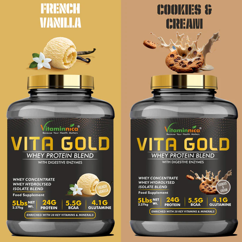 Vitaminnica Vita Gold 100% Whey Protein Powder
