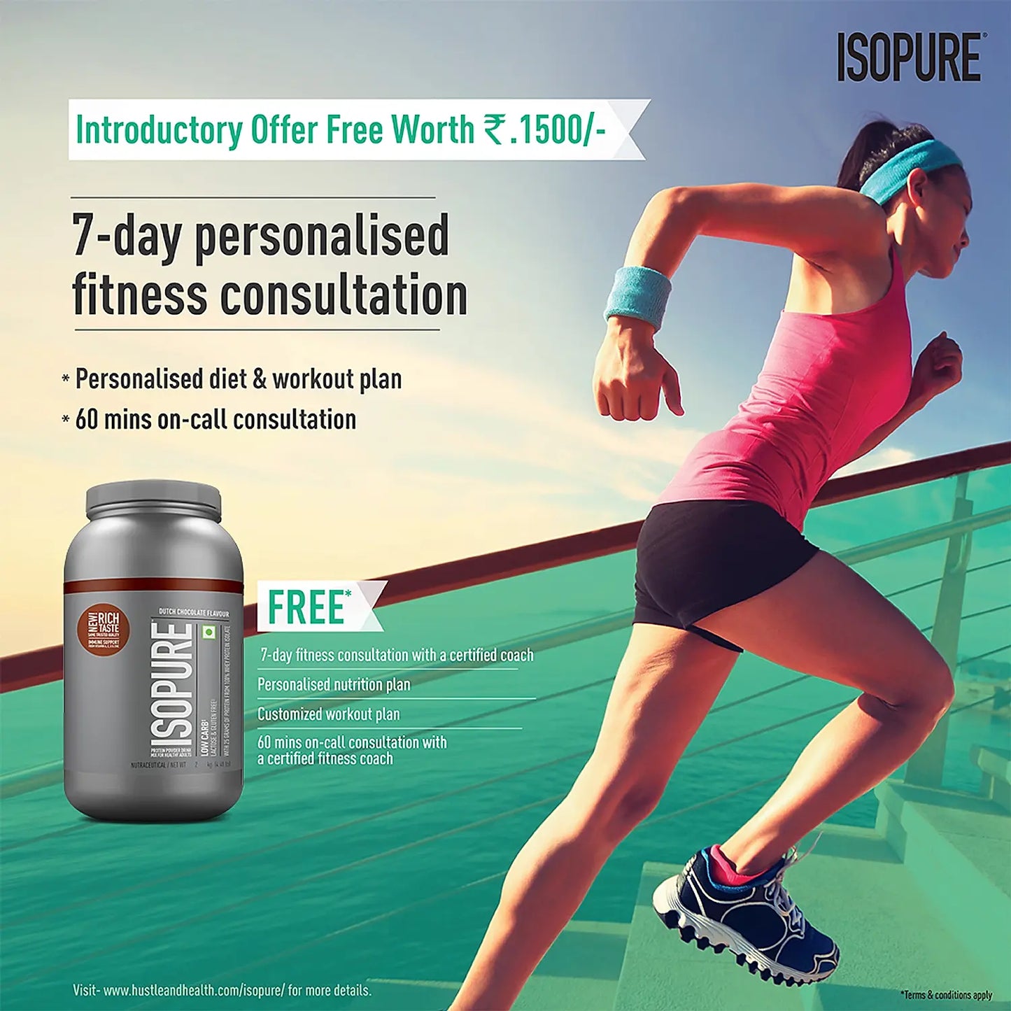 Isopure Whey Protein Isolate Powder