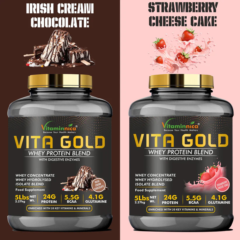 Vitaminnica Vita Gold 100% Whey Protein Powder