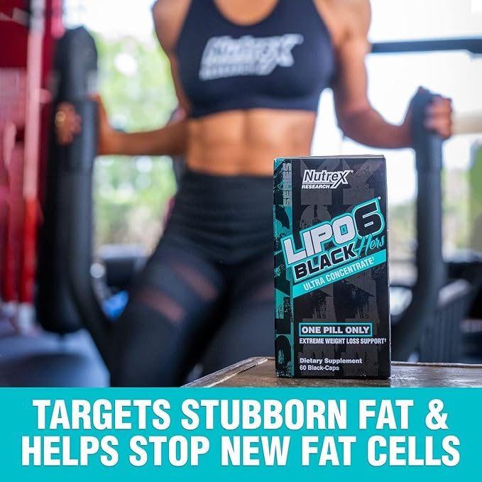 Nutrex Research Lipo-6 Black Hers Ultra Concentrate Pills For Women