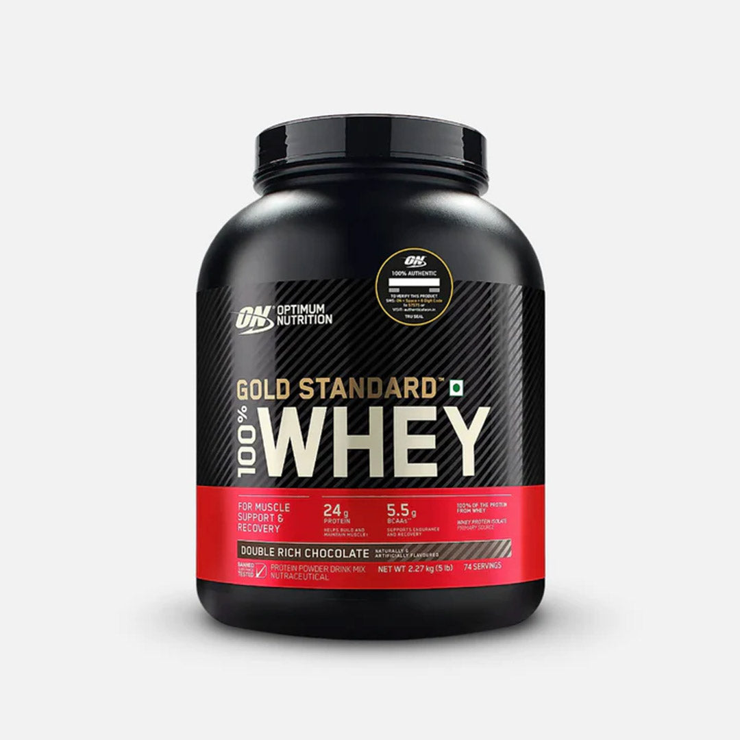 Optimum Nutrition (ON) Gold Standard 100% Whey Protein | 5lbs